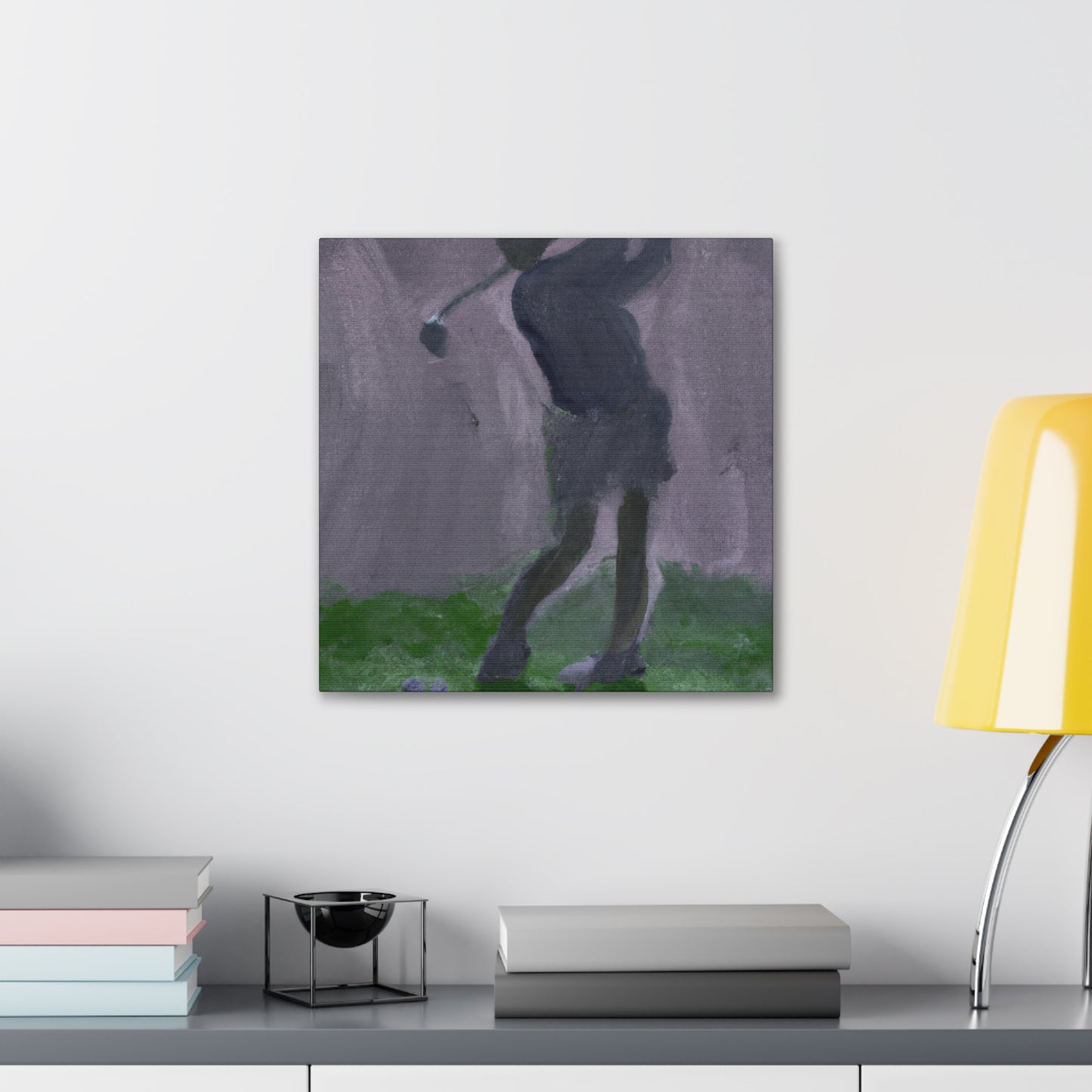 Golfers in Impressionism - Canvas