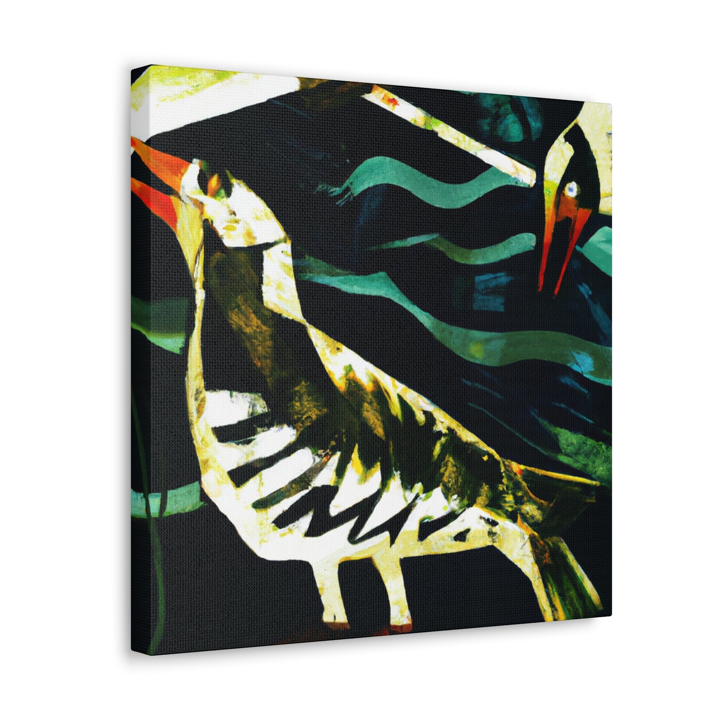 Sea Birds in Flight - Canvas