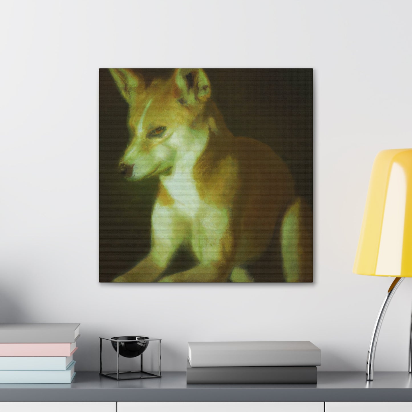 "Dingo of the Renaissance" - Canvas