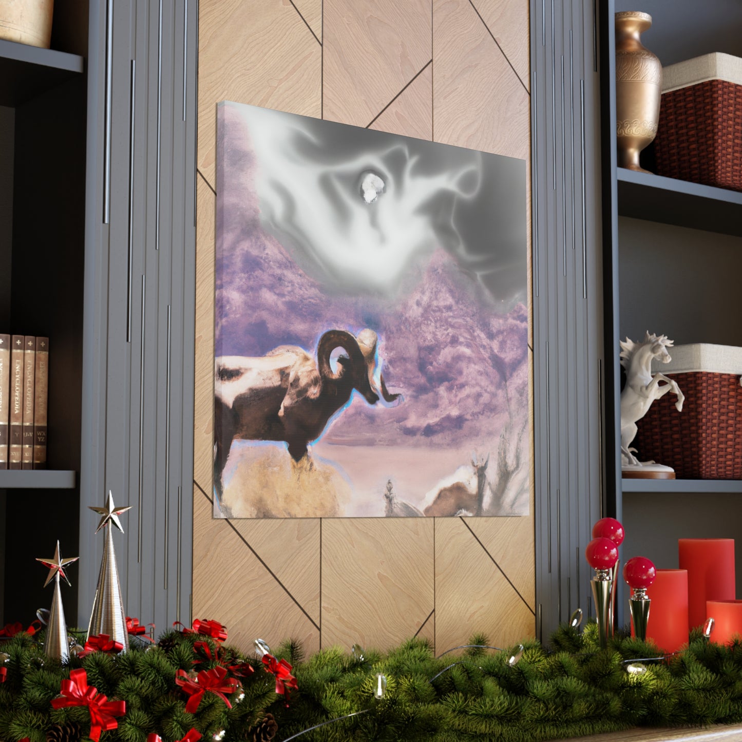 Bighorn Dreamscape Scene - Canvas