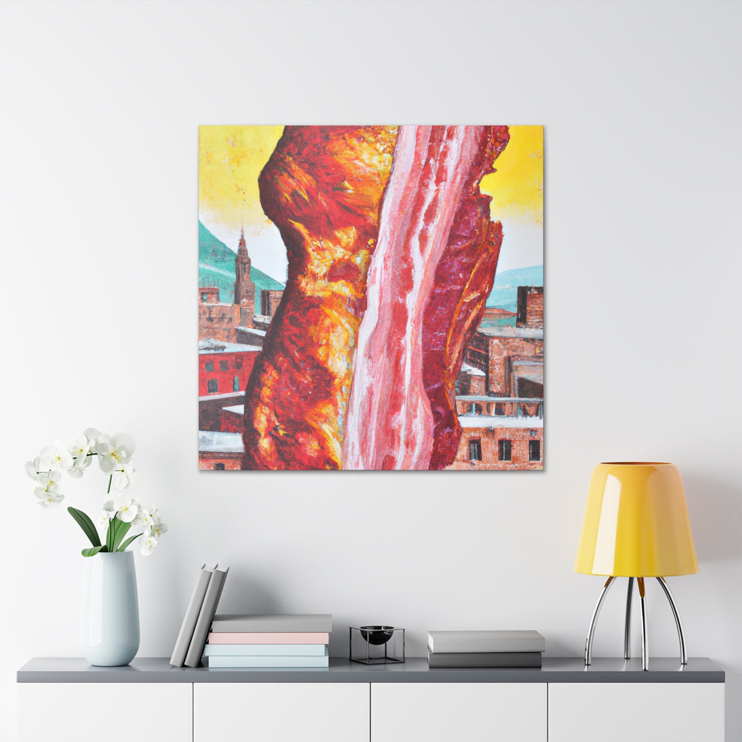 Bacon Street Masterpiece - Canvas