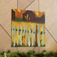 Barnyard Fence Beauty - Canvas