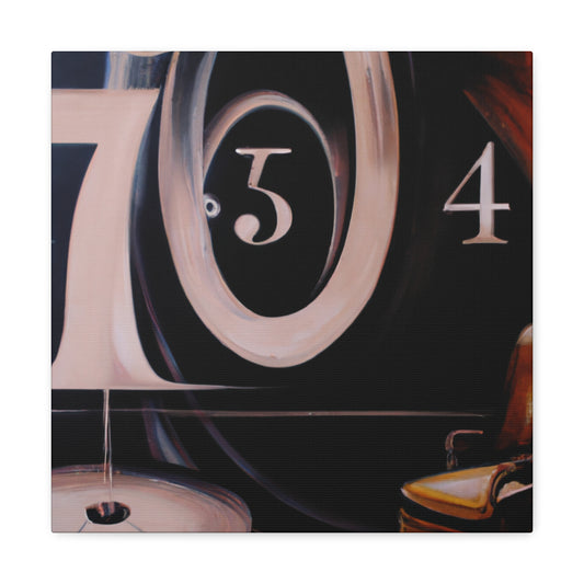 "Film Countdown Hyperrealism" - Canvas