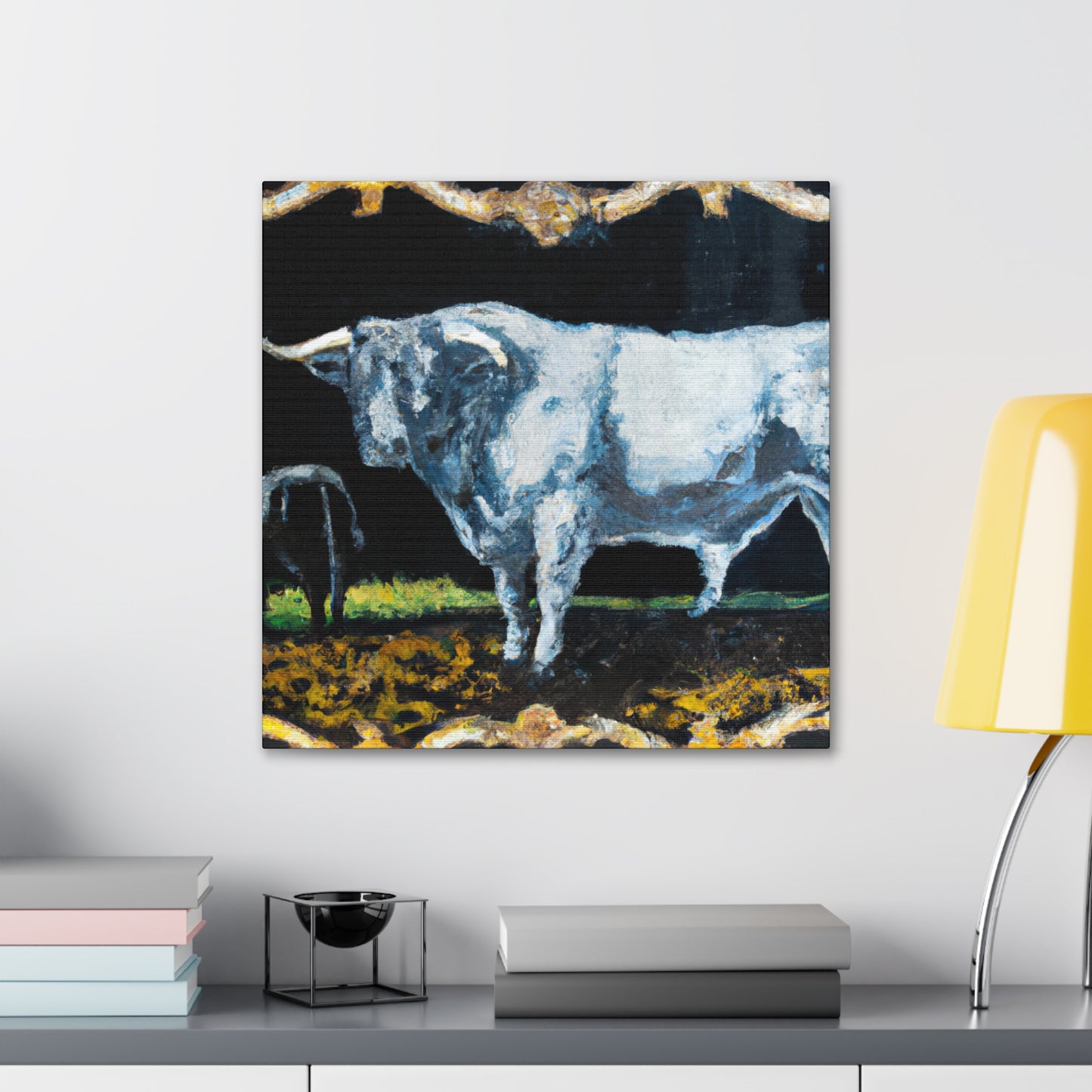 Black Angus Majestic Grandeur - Canvas