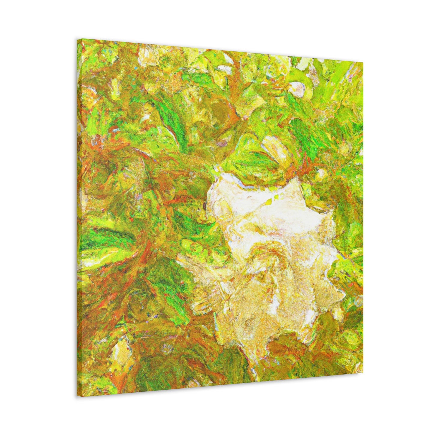 Gardenia in Impressionism - Canvas