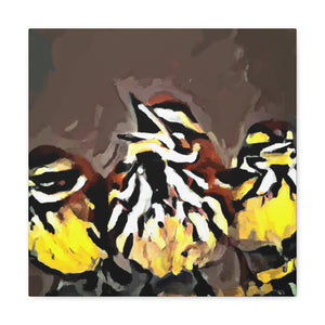 Song Sparrow Illuminated - Canvas