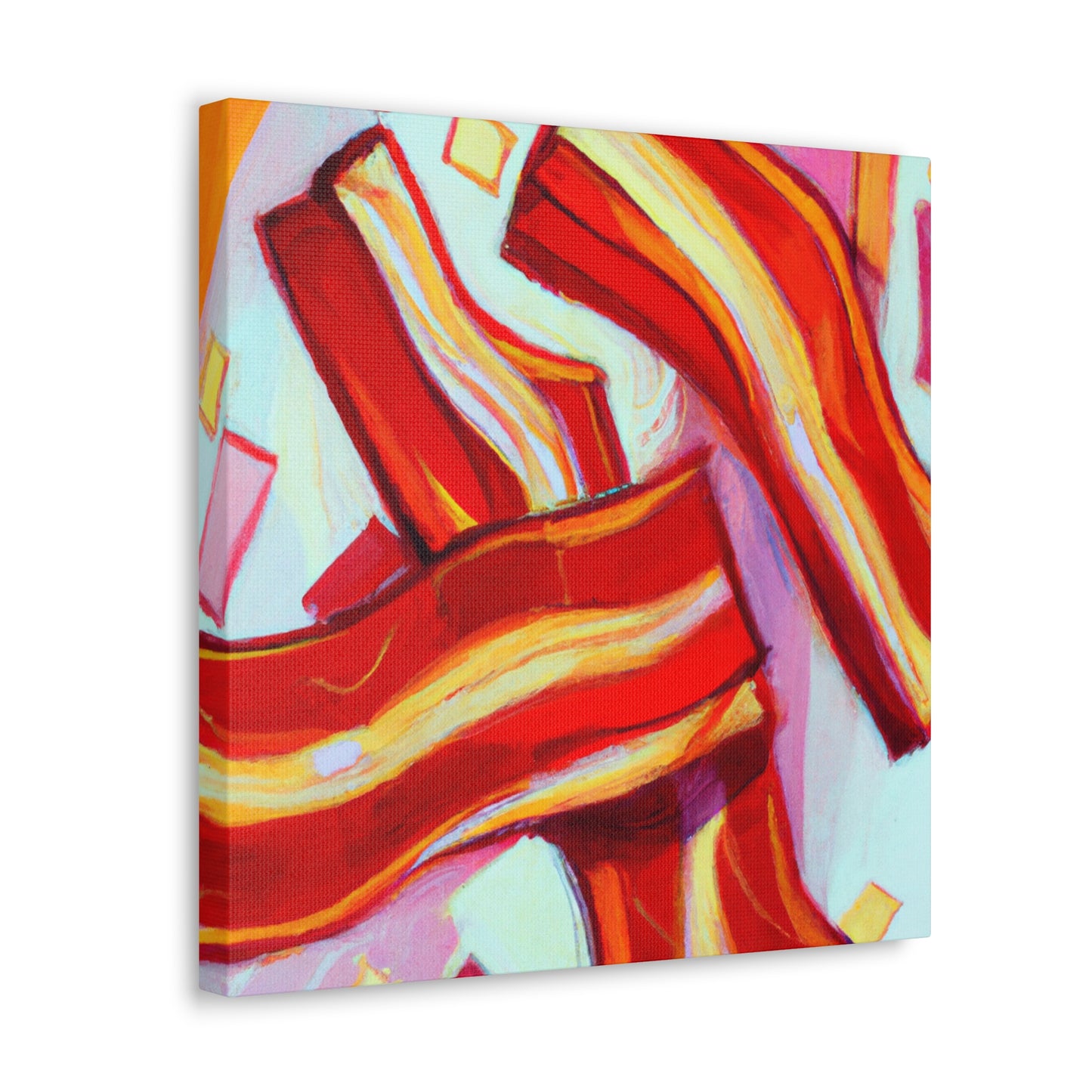 "Bacon Sizzles Forever" - Canvas