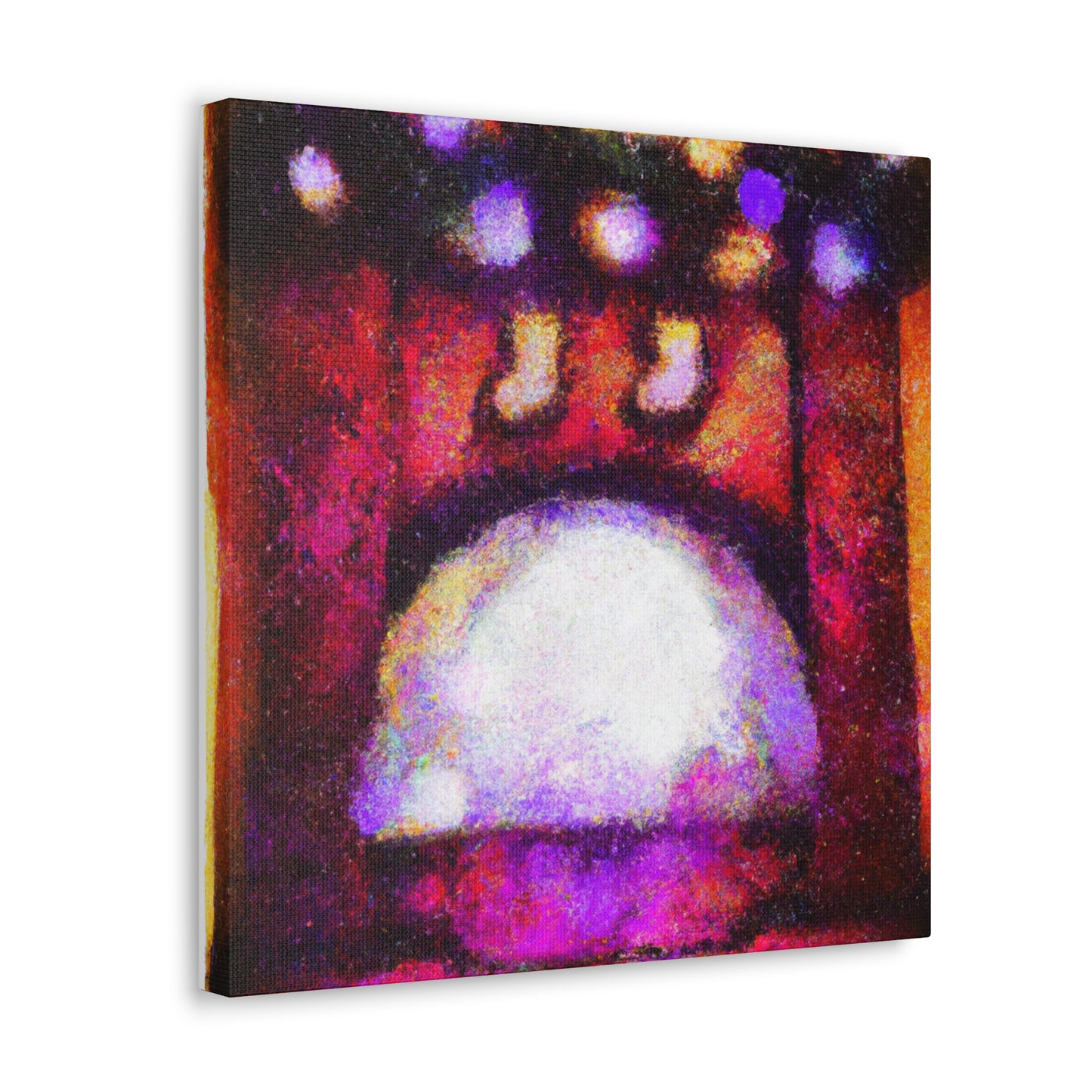 "Fire Hearth Refuge" - Canvas