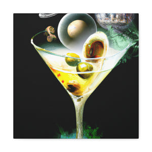 Martini in Renaissance Snow - Canvas