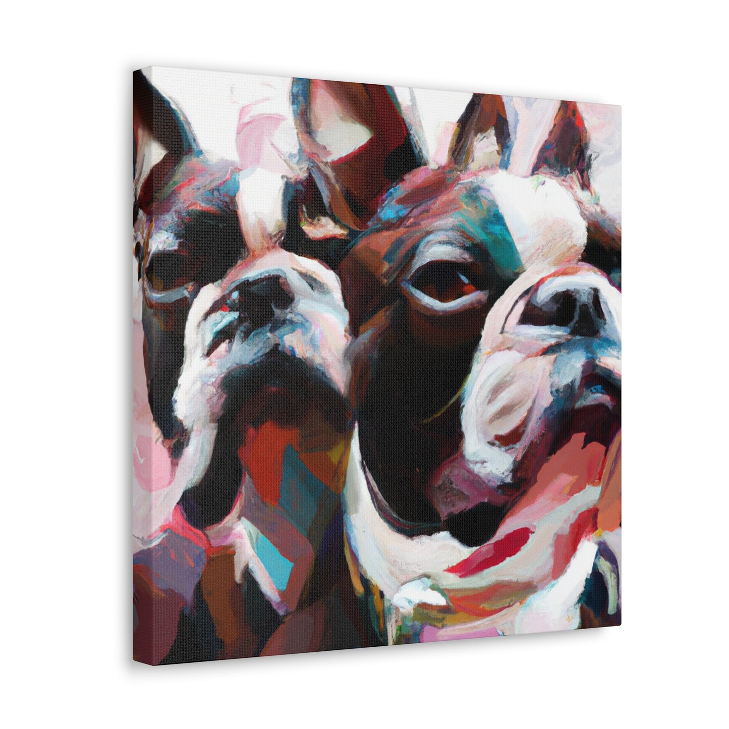 Boston Terrier Dreamscape - Canvas