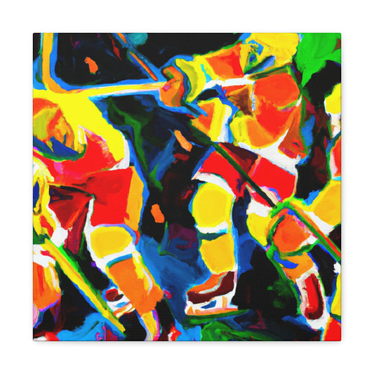 "Hockey's Frozen Moment" - Canvas