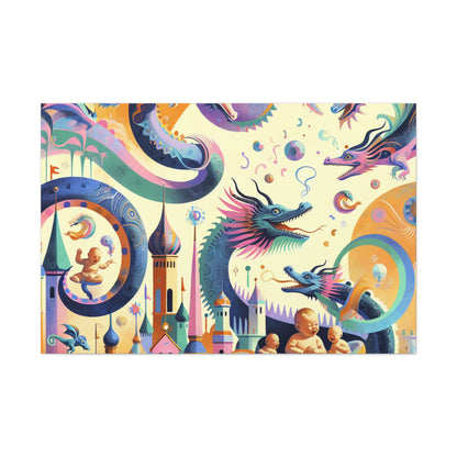 Enchanting Flights of Whimsy - Canvas