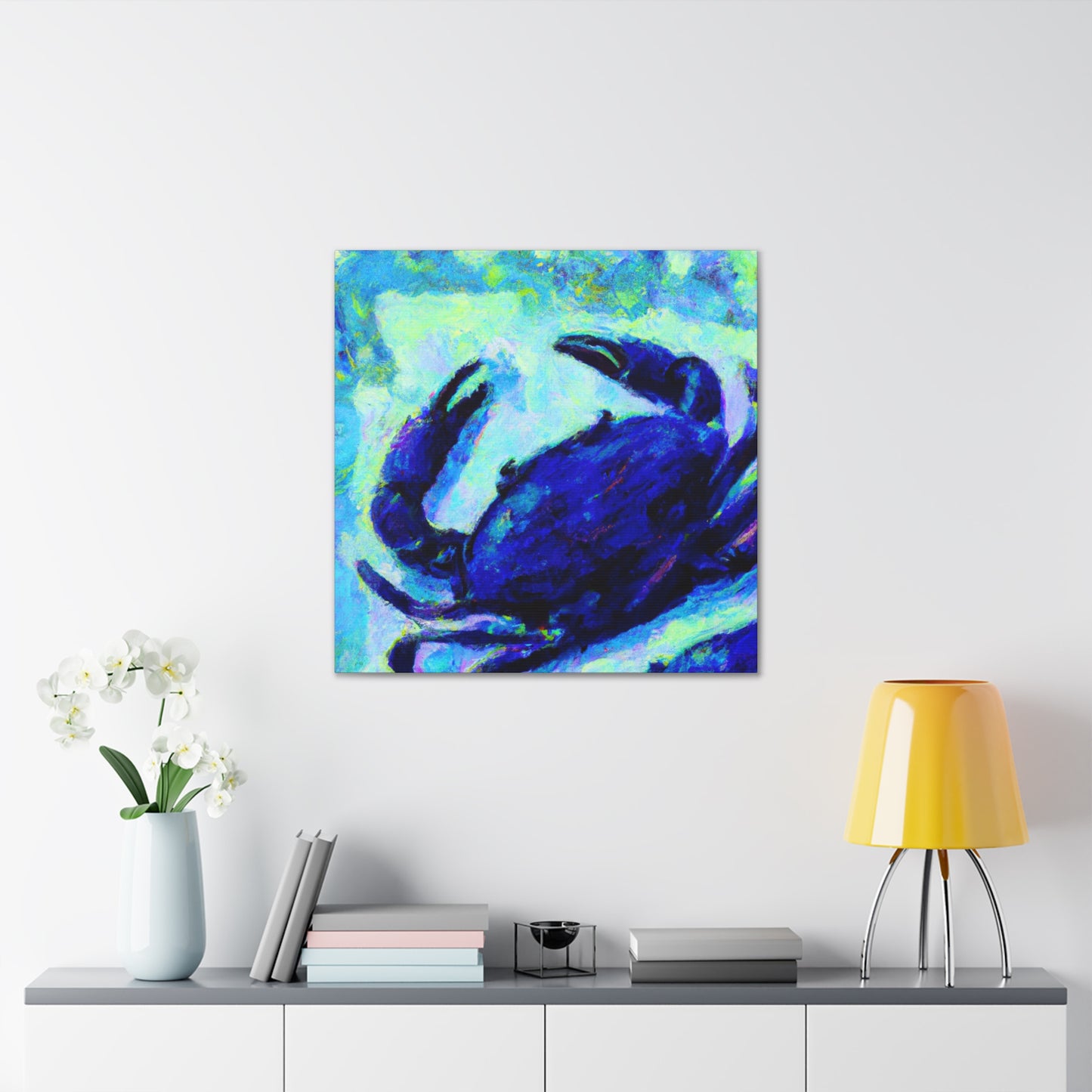 Crab in Expressionism - Canvas