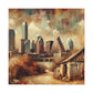 "Enchanting Hues of Austin" - Canvas