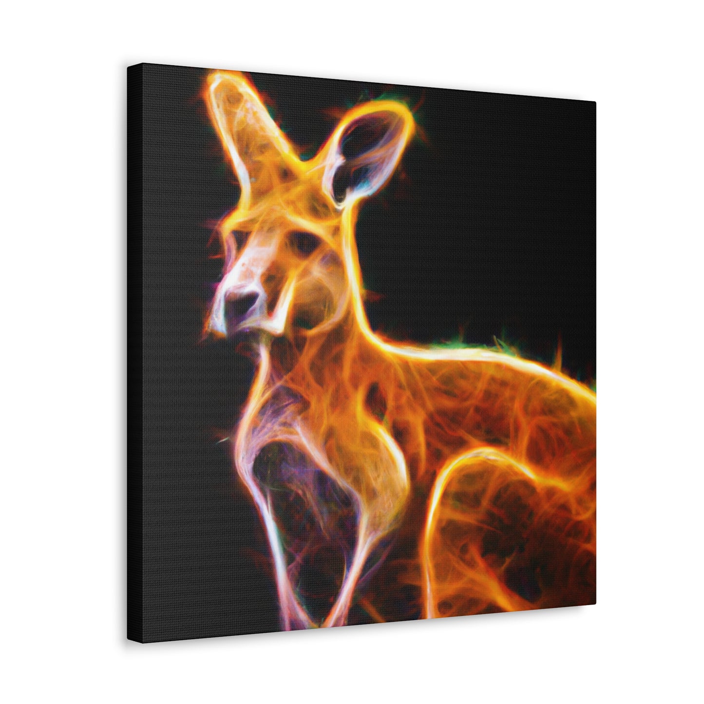 Kangaroo in Starlight - Canvas