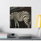 "Zebra's Exotic Dance" - Canvas