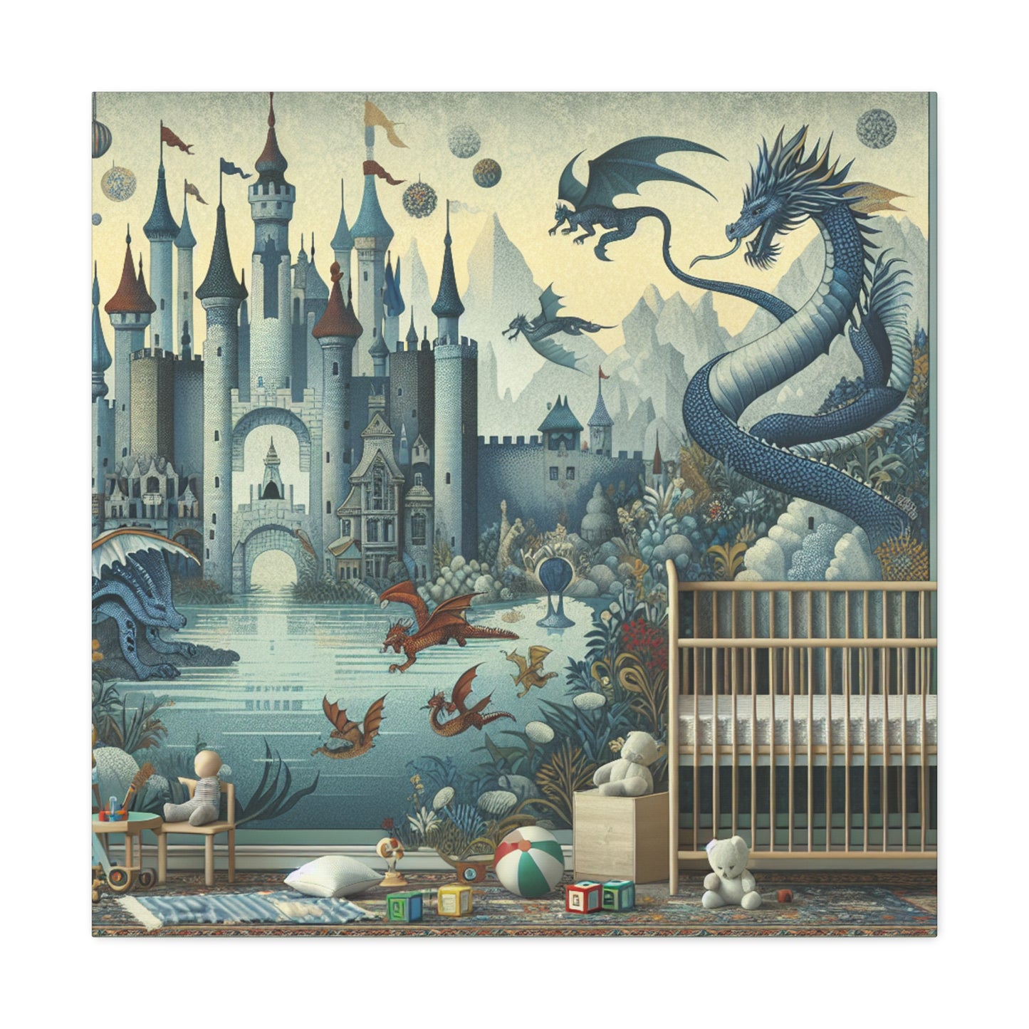 Dragon Fantasia Kingdom. - Canvas