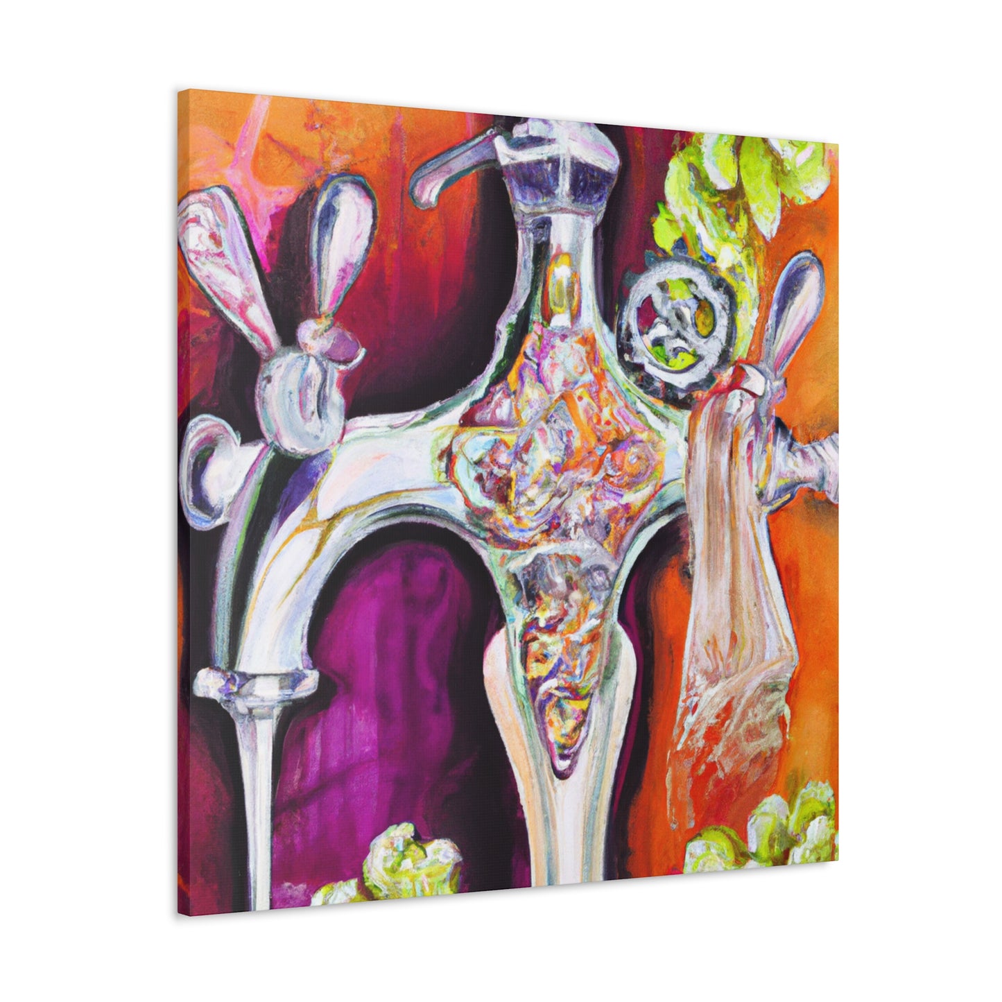 "Bar Tap Revivalist Scene" - Canvas