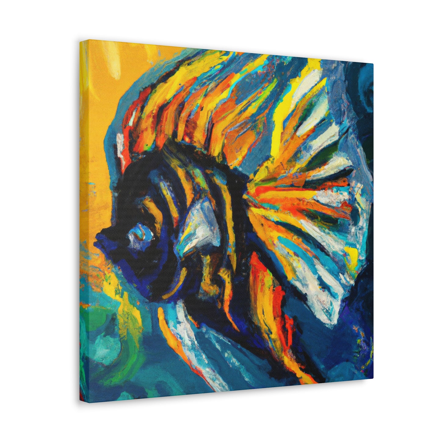 Angelfish of Impressionism - Canvas