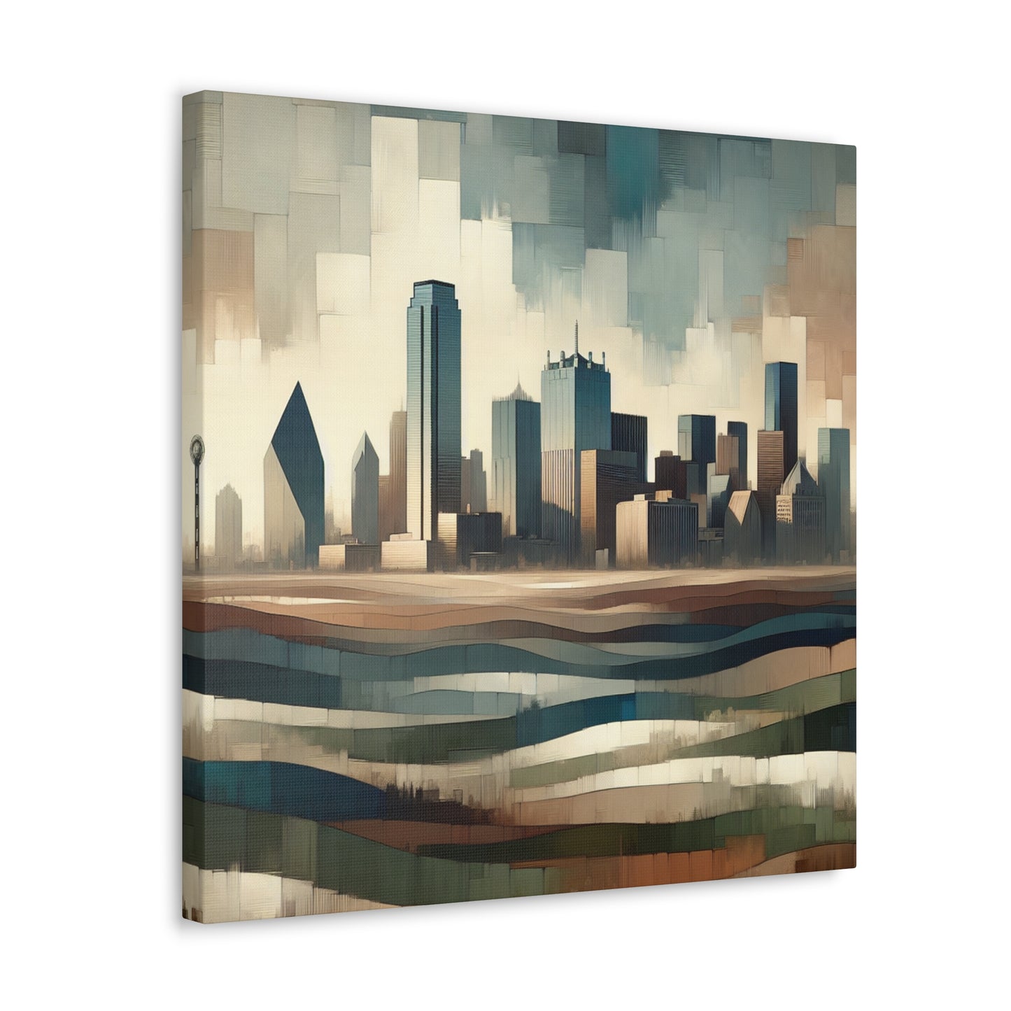 "Vivid Visions of Dallas" - Canvas