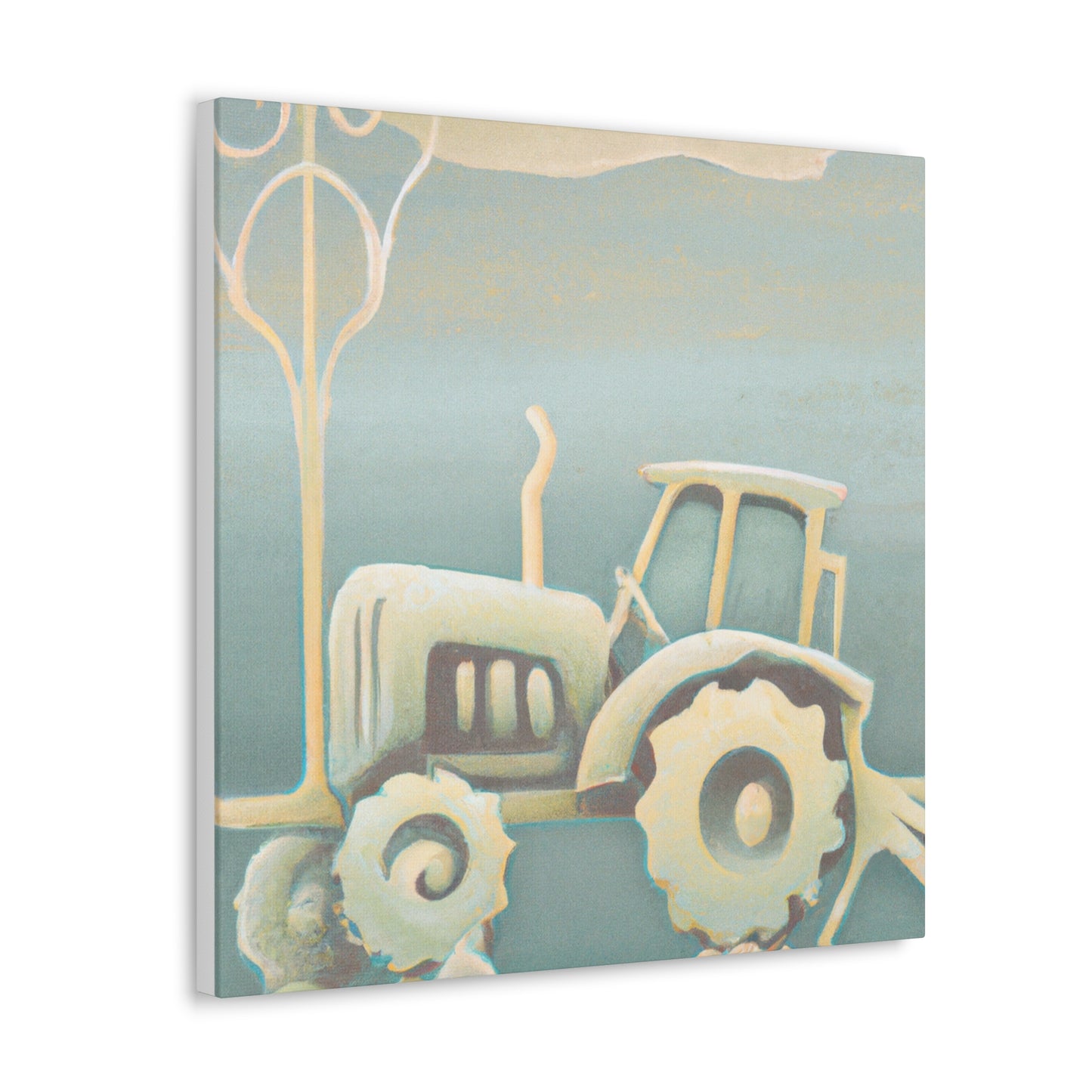 "Tractor of Industry" - Canvas