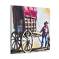 "Chuck Wagon Realism" - Canvas