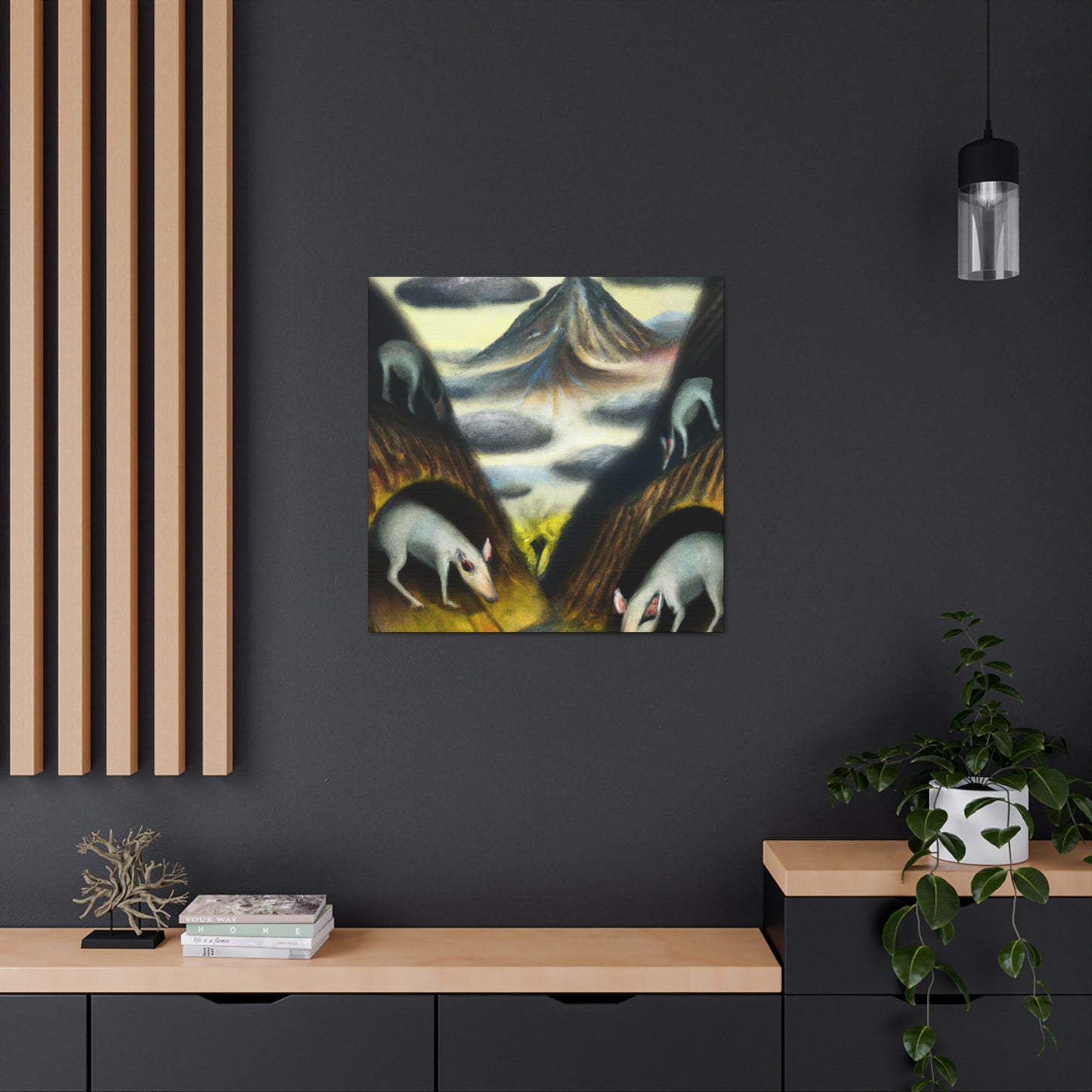 Opossum in a Dream - Canvas