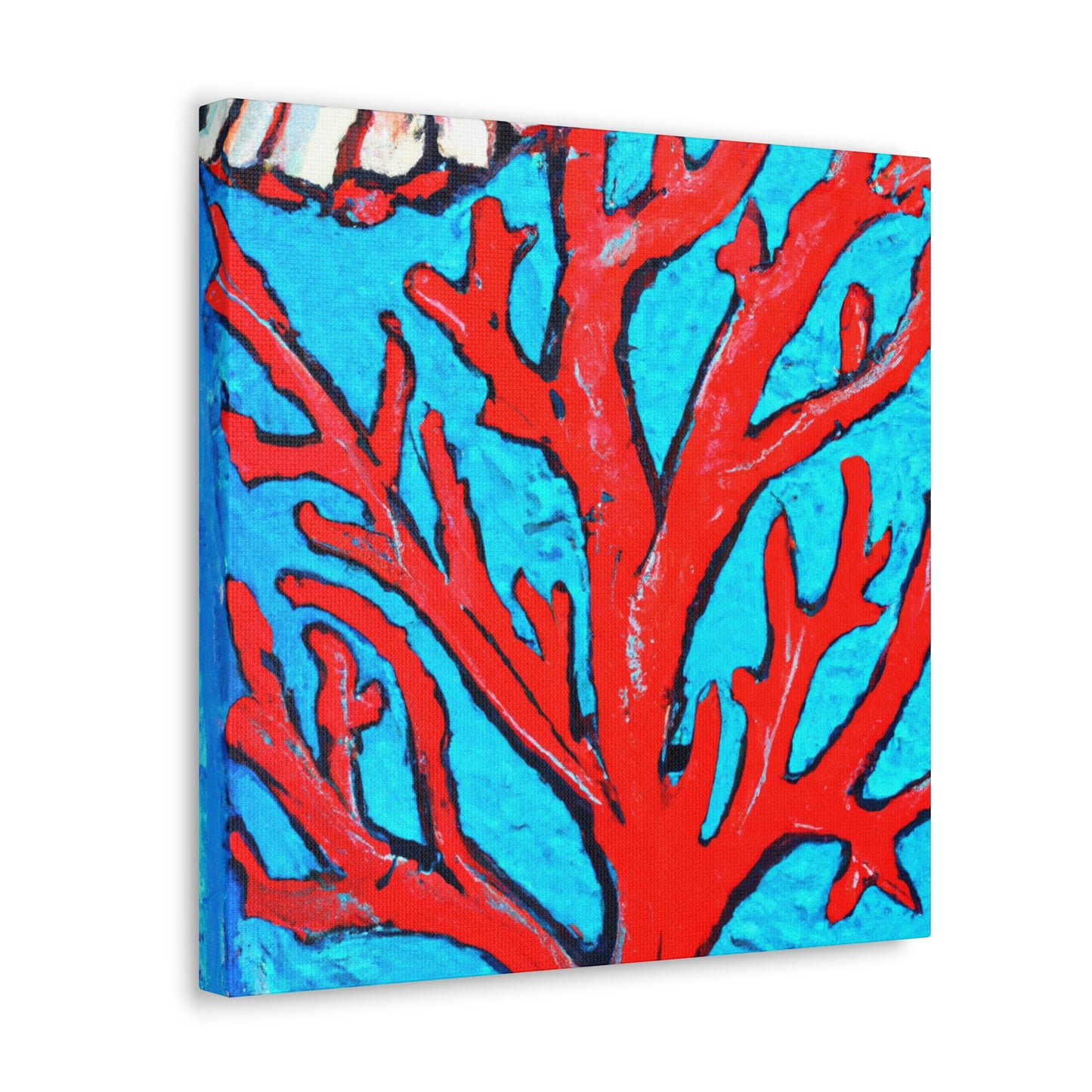 Coral Garden Splendor - Canvas