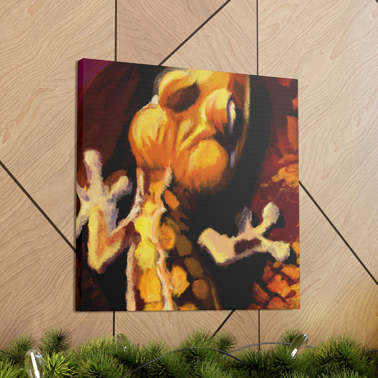 Crested Gecko Dreamscape - Canvas