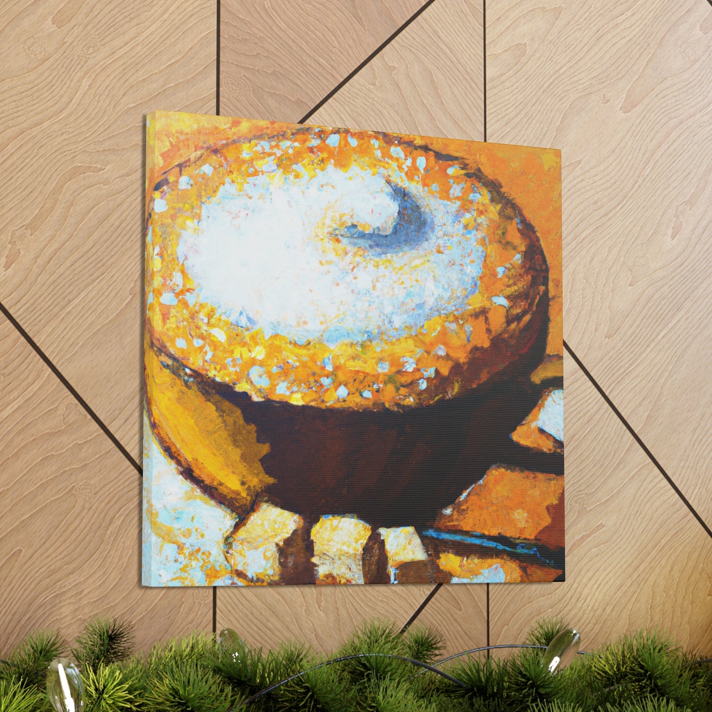 "Cappucino in Realism" - Canvas