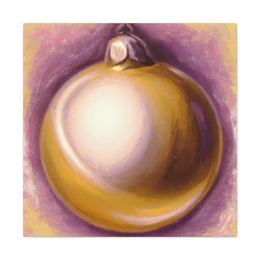 "Festive Christmas Ornament" - Canvas