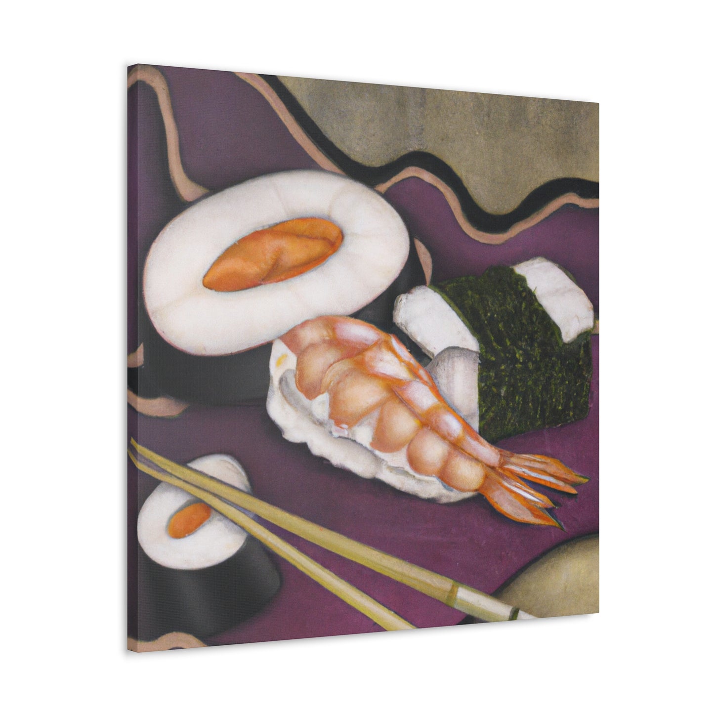 "Sushi of Art Nouveau" - Canvas