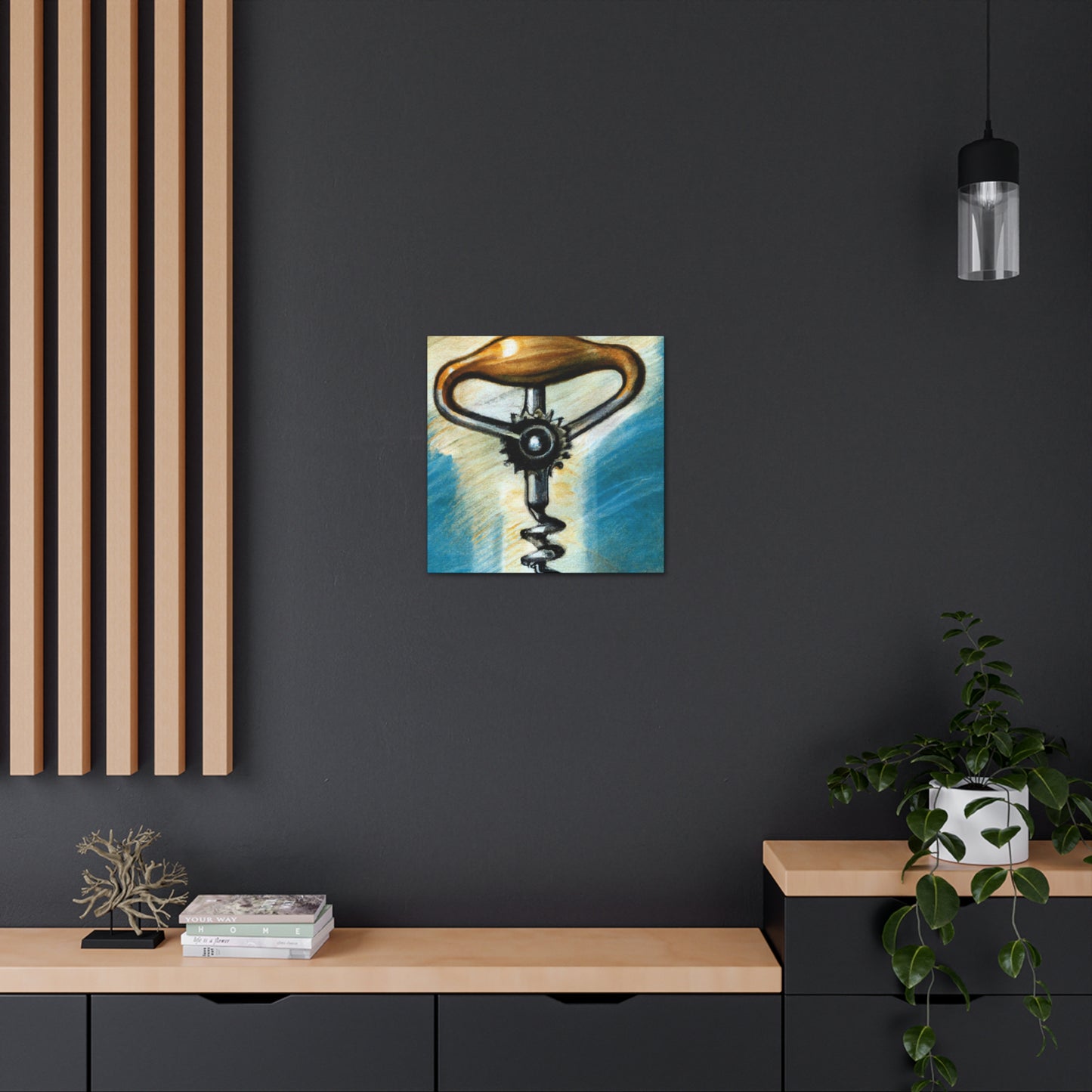 Corkscrew Steampunk Dream - Canvas