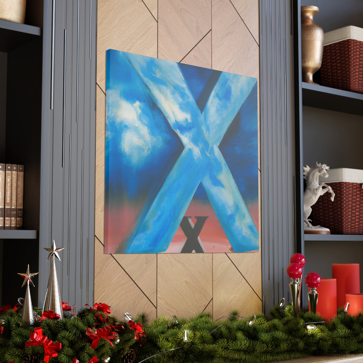 X Unveiled in Dreams - Canvas