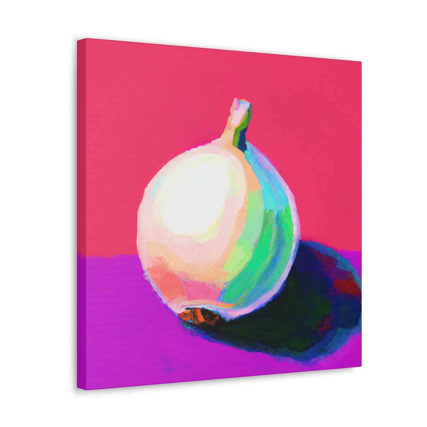 Onion Minimalism Art - Canvas