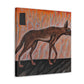 Coyote's Chalk Mural - Canvas