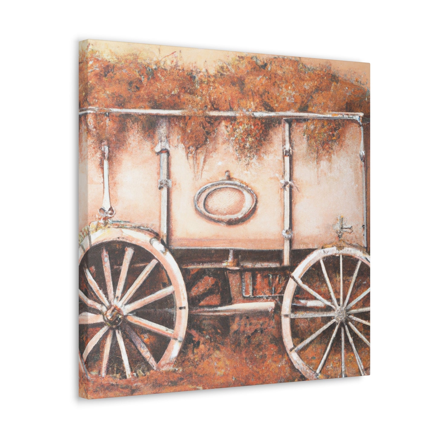 Hay Wagon Grandeur - Canvas