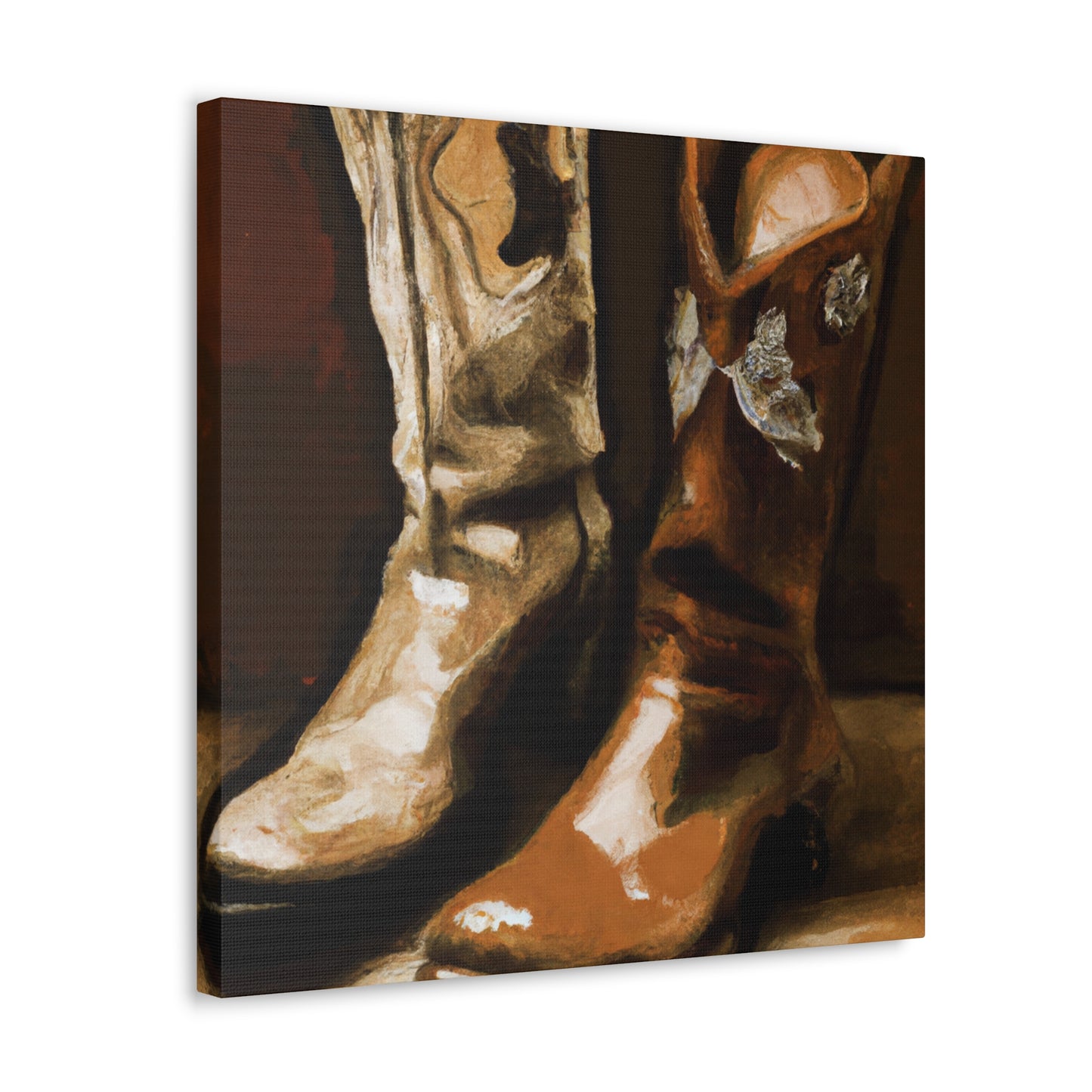 "Fading Footwear Memories" - Canvas