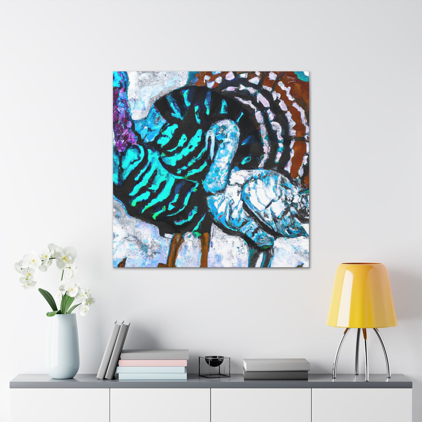 Turkey in Splendor - Canvas