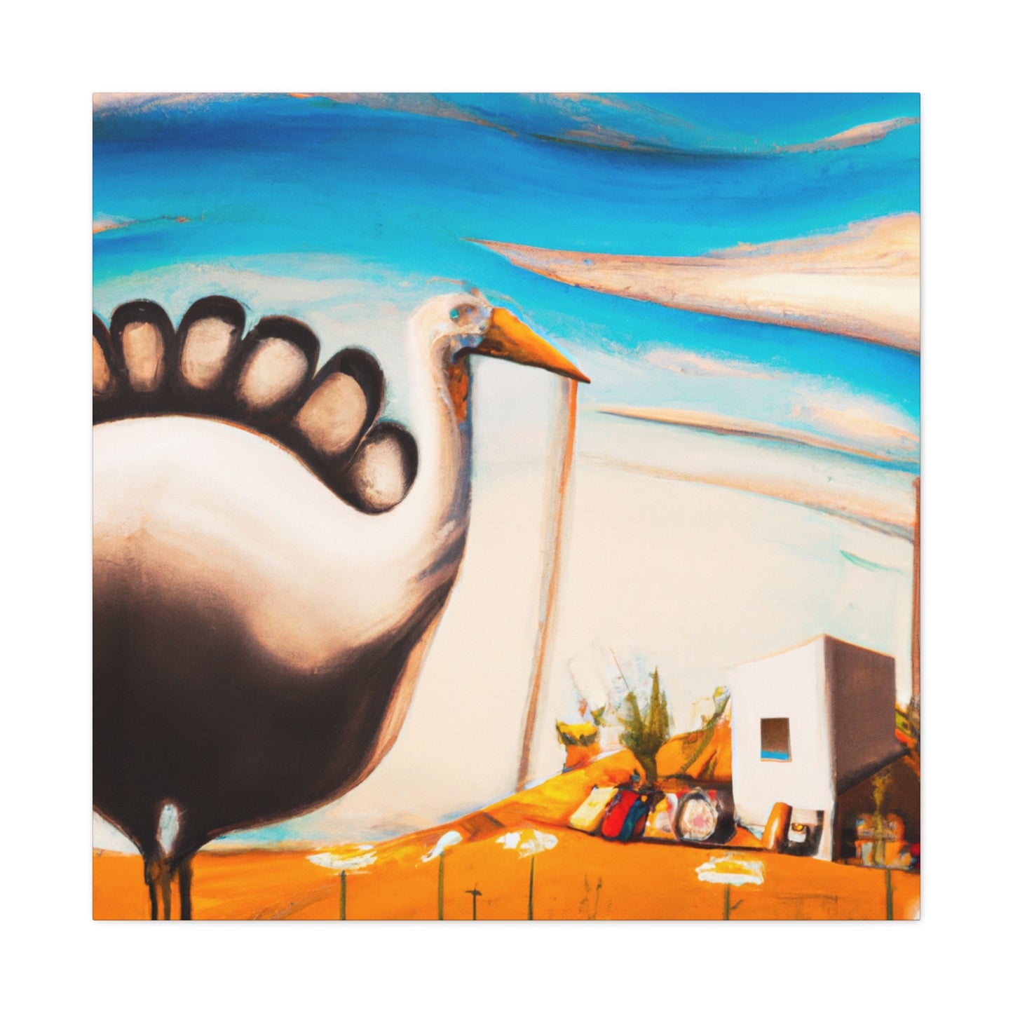 "Turkey in Dreamland" - Canvas