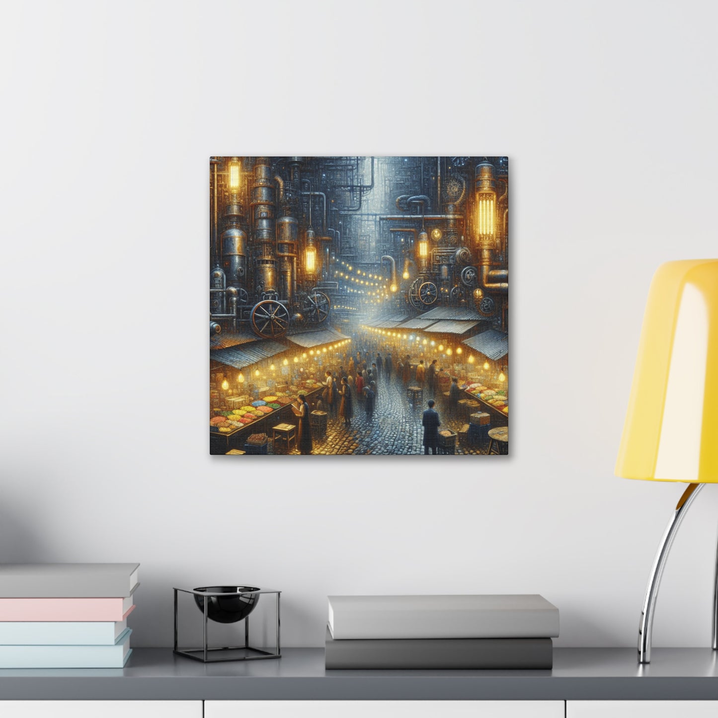 Midnight Bazaar Dreams - Canvas