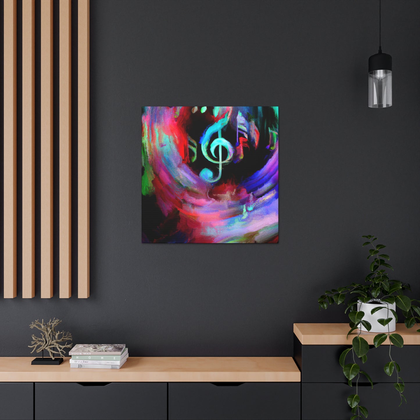 "Rhythm of the Notes" - Canvas