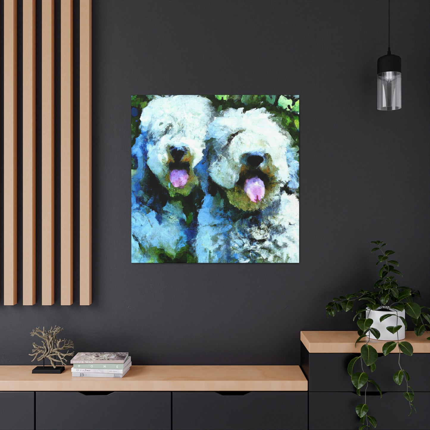 Old English Sheepdog Beauty - Canvas