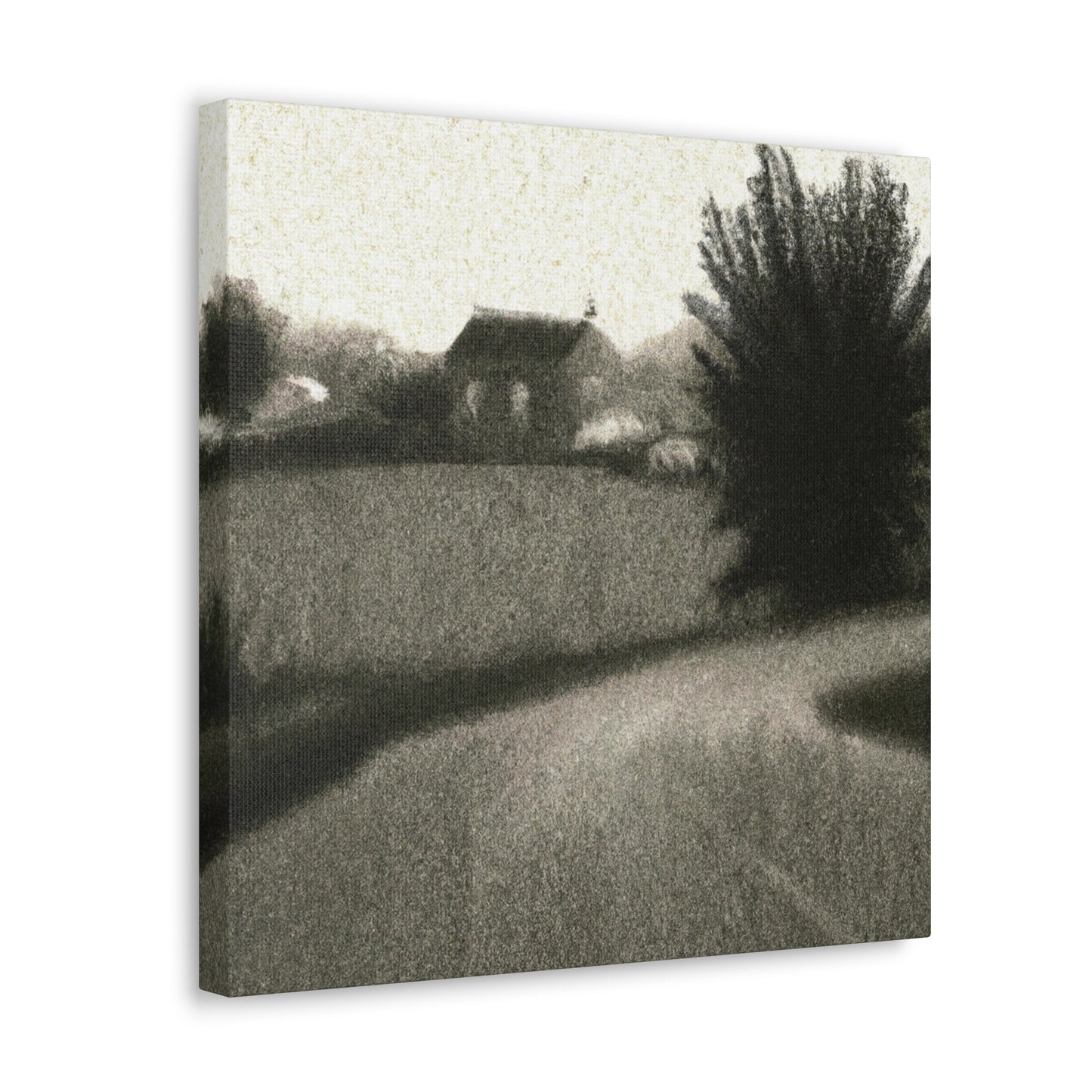 "Country Road Impressionism" - Canvas