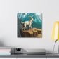 Mountain Goat Dreamscape - Canvas