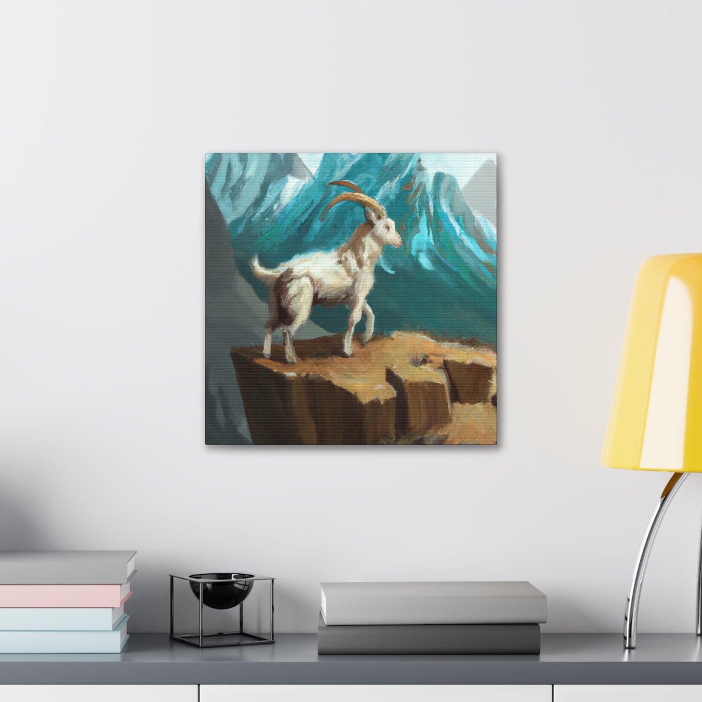 Mountain Goat Dreamscape - Canvas