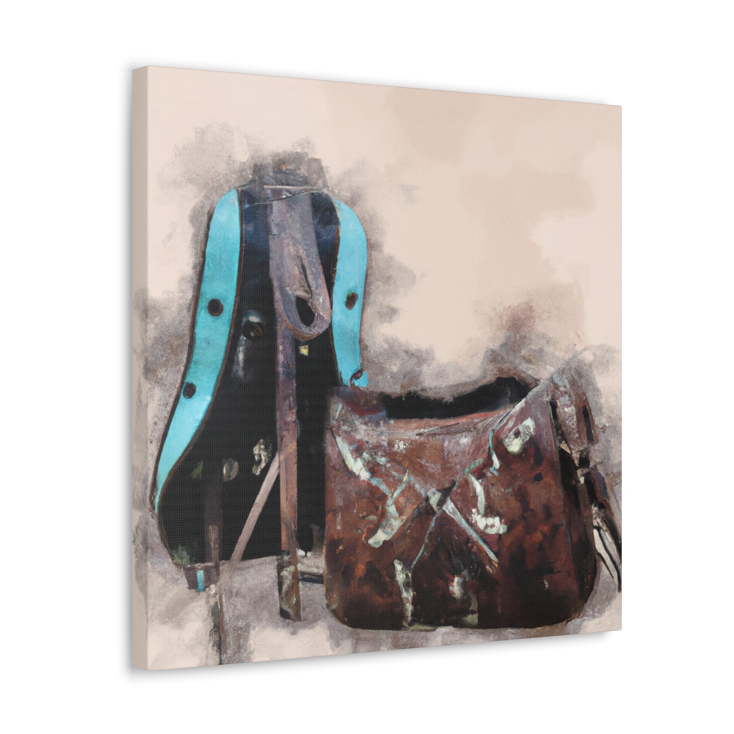 Saddle-Bag Symmetry - Canvas