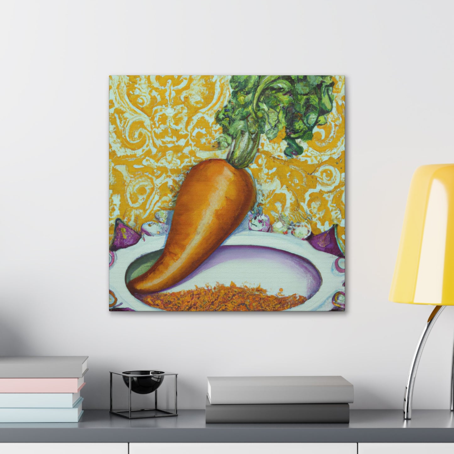 Carrot and Dreamscape - Canvas