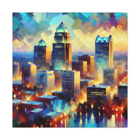 "Raleigh's Ephemeral Sunlight" - Canvas