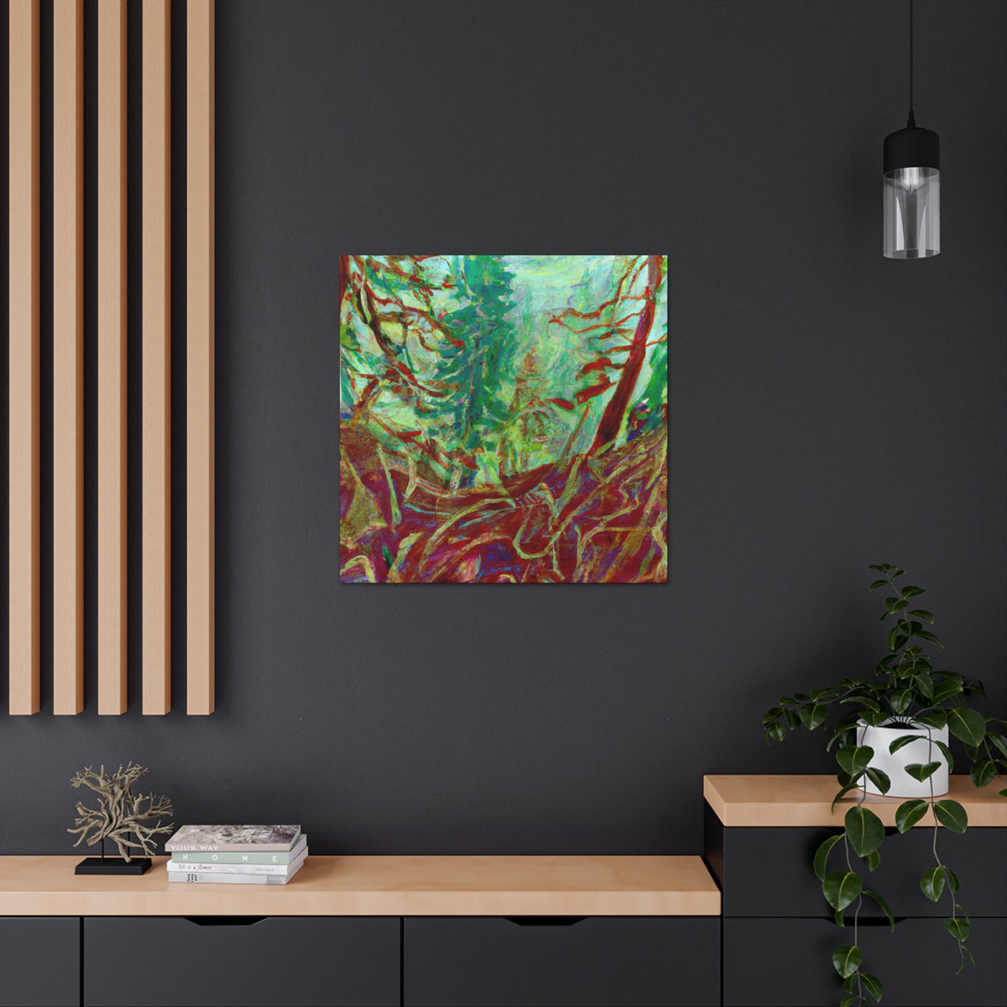 The Forest Awaits. - Canvas